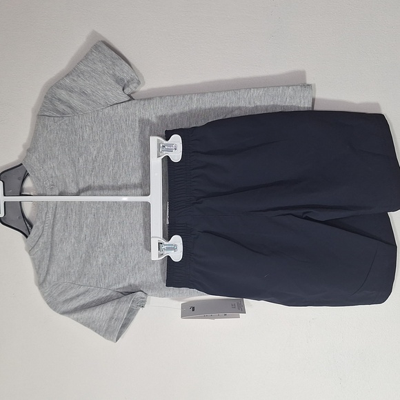 Boys Puma Tee And Shorts Set With Iconic Logo 2 Piece Set - Picture 6 of 11